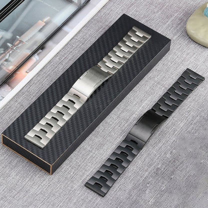 For Huawei Watch 3 Pro/GT3 SE/GT2 Pro 22mm Original Buckle Titanium Steel Watch Band(Silver) by bashfashion