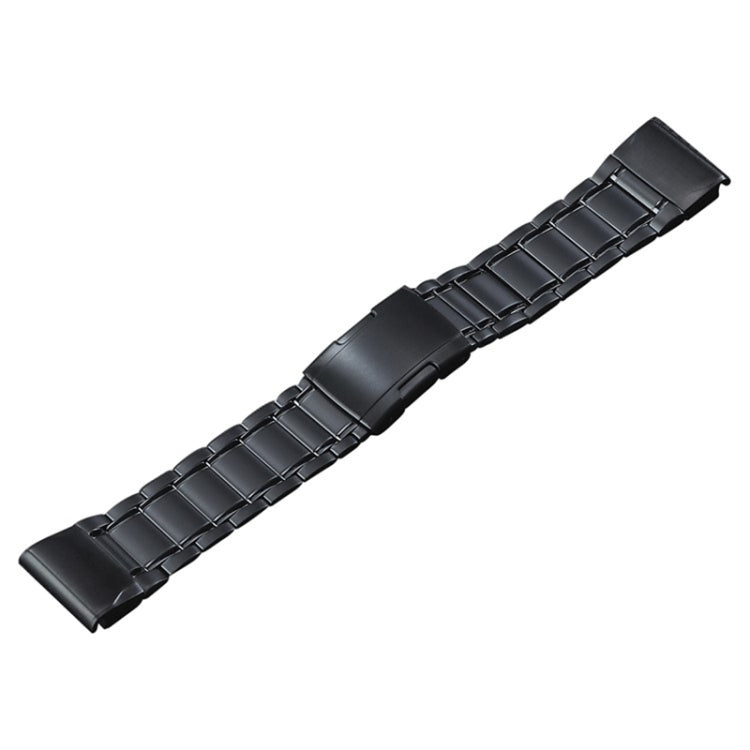 For Garmin Forerunner 965/955/945/935 22mm Quick Release Five Bead Titanium Steel Watch Band(Black) by bashfashion