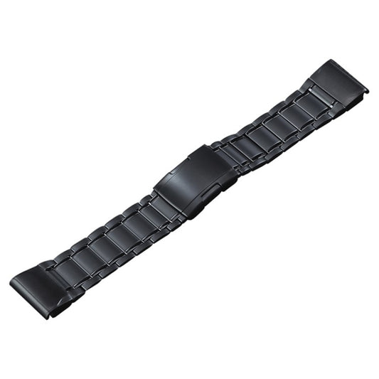 For Garmin Forerunner 965/955/945/935 22mm Quick Release Five Bead Titanium Steel Watch Band(Black) by bashfashion