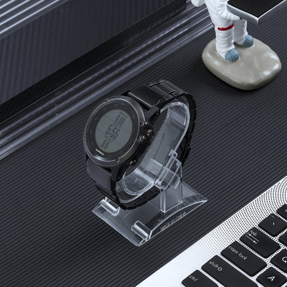 For Garmin Forerunner 965/955/945/935 22mm Quick Release Five Bead Titanium Steel Watch Band(Black) by bashfashion