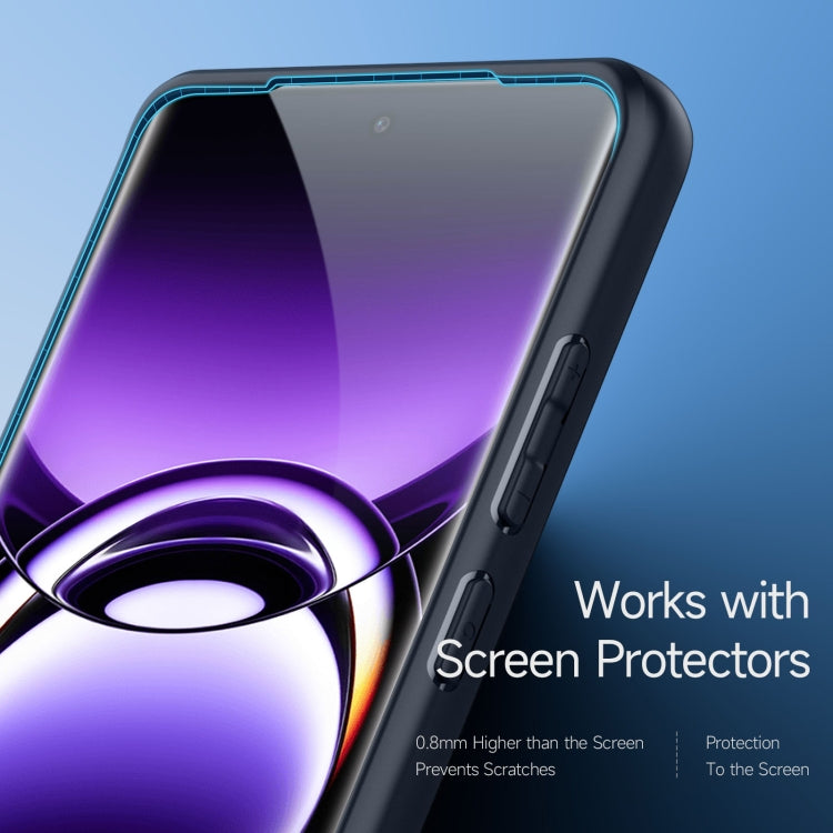 For OPPO Find X7 Ultra DUX DUCIS Aimo Series Frosted Feel Phone Case(Black) by DUX DUCIS