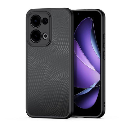 For OPPO Reno13 Global DUX DUCIS Aimo Series Frosted Feel Phone Case(Black) by DUX DUCIS