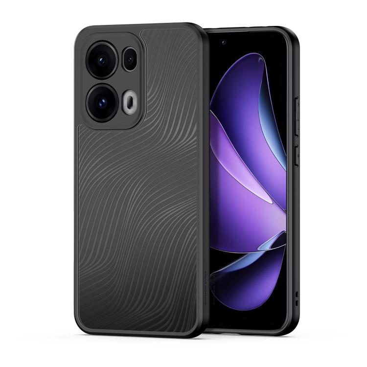 For OPPO Reno13 Pro Global DUX DUCIS Aimo Series Frosted Feel Phone Case(Black) by DUX DUCIS