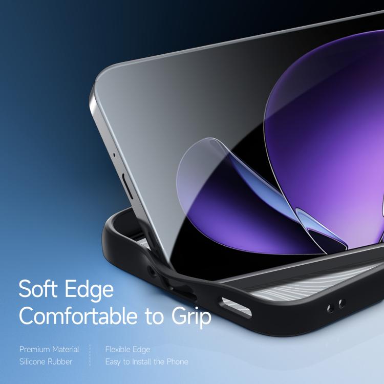 For OPPO Reno13 Pro Global DUX DUCIS Aimo Series Frosted Feel Phone Case(Black) by DUX DUCIS