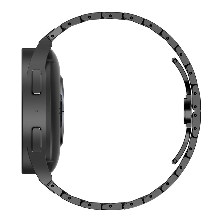 For Samsung Galaxy Watch 6 / 6 Classic Stainless Steel Metal Watch Band(Black) by bashfashion