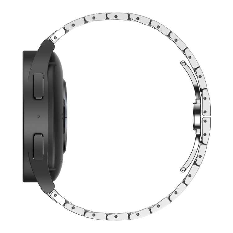 For Samsung Galaxy Watch 6 / 6 Classic Stainless Steel Metal Watch Band(Silver) by bashfashion