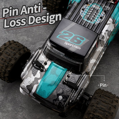 JJR/C Q146 Electric 4WD Alloy Short Card Off-Road Remote Control Car(Green) by JJR/C