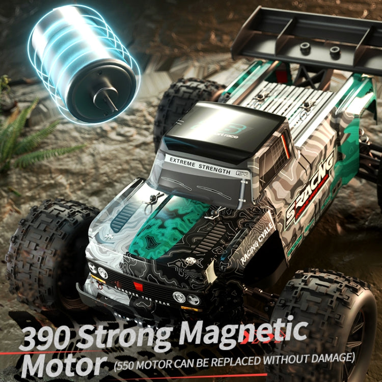 JJR/C Q146 Electric 4WD Alloy Short Card Off-Road Remote Control Car(Green) by JJR/C