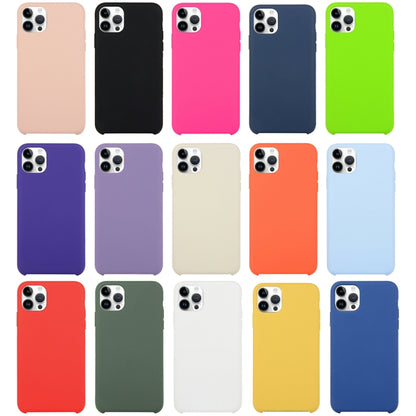 Solid Silicone Phone Case For iPhone 15 Plus(Pink) by bashfashion