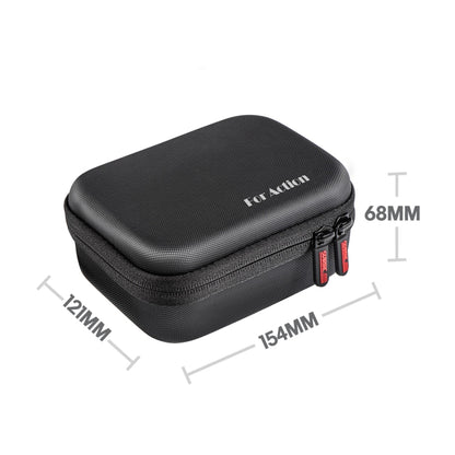 For DJI Osmo Action 4 / 5 Pro STARTRC Portable PU Storage Box Case Standard Kit(Black) by STARTRC