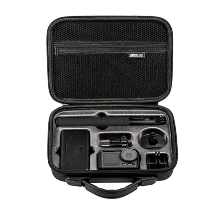 For DJI Osmo Action 4 / 5 Pro STARTRC Portable PU Storage Box Case Full Kit(Black) by STARTRC