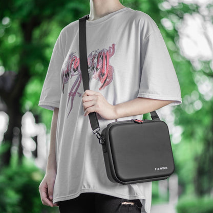 For DJI Osmo Action 4 / 5 Pro STARTRC Portable PU Storage Box Case Full Kit(Black) by STARTRC