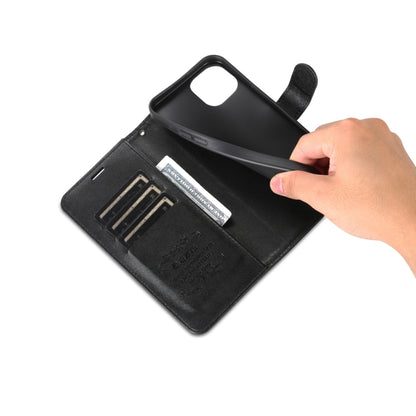 For iPhone 15 AZNS Sheepskin Texture Flip Leather Phone Case(Black) by AZNS