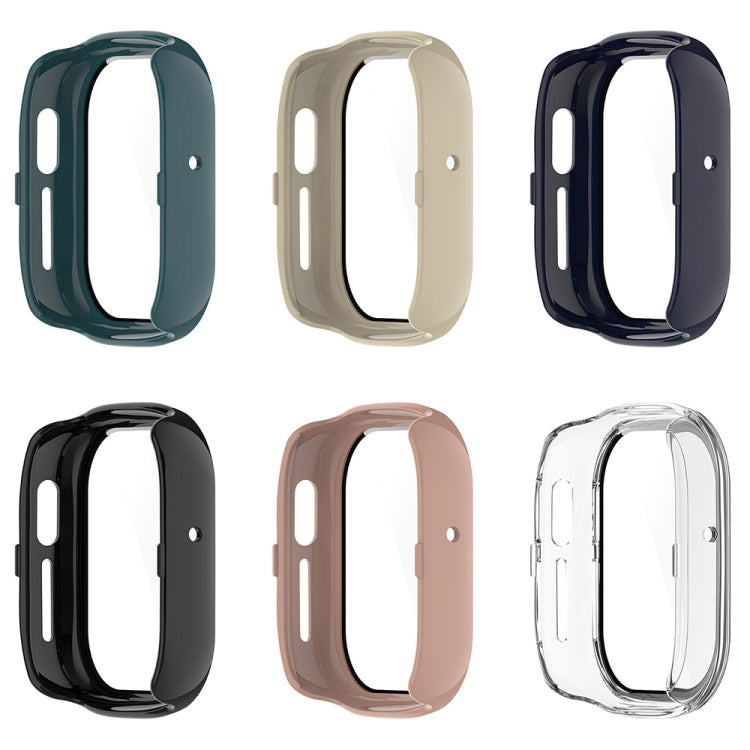 For Honor Watch 4 PC + 9H Tempered Glass Integrated Watch Case(Ink Blue) by bashfashion