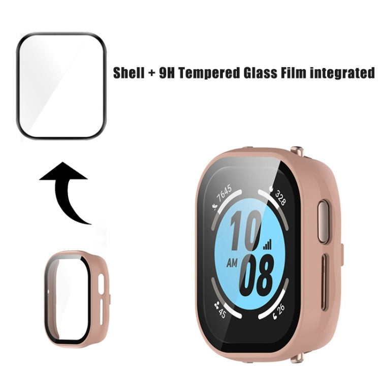 For Honor Watch 4 PC + 9H Tempered Glass Integrated Watch Case(Transparent) by bashfashion