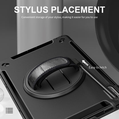 For Lenovo Tab P11 2nd Gen Multifunctional Three Proof Holder Tablet Case(Black) by bashfashion