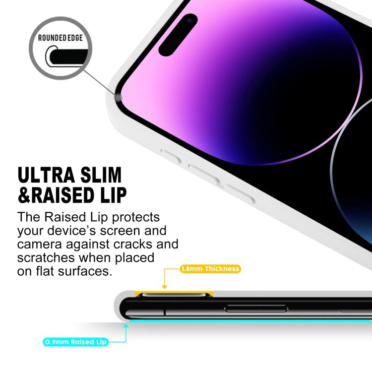 For iPhone 15 Pro Max GOOSPERY SILICONE Silky Soft TPU Phone Case(White) by GOOSPERY