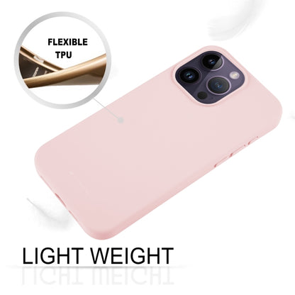 For iPhone 15 Pro Max GOOSPERY SILICONE Silky Soft TPU Phone Case(Pink) by GOOSPERY
