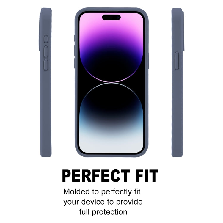 For iPhone 15 Pro Max GOOSPERY SILICONE Silky Soft TPU Phone Case(Blue) by GOOSPERY