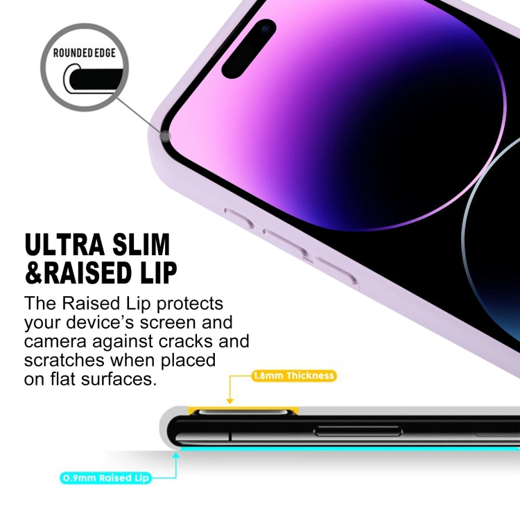 For iPhone 15 Pro GOOSPERY SILICONE Silky Soft TPU Phone Case(Purple) by GOOSPERY