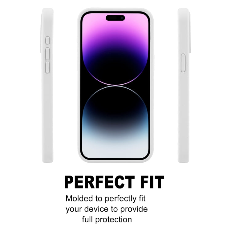 For iPhone 15 Pro GOOSPERY SILICONE Silky Soft TPU Phone Case(White) by GOOSPERY