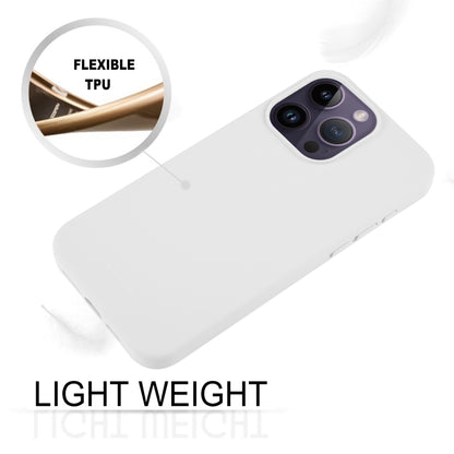 For iPhone 15 Pro GOOSPERY SILICONE Silky Soft TPU Phone Case(White) by GOOSPERY
