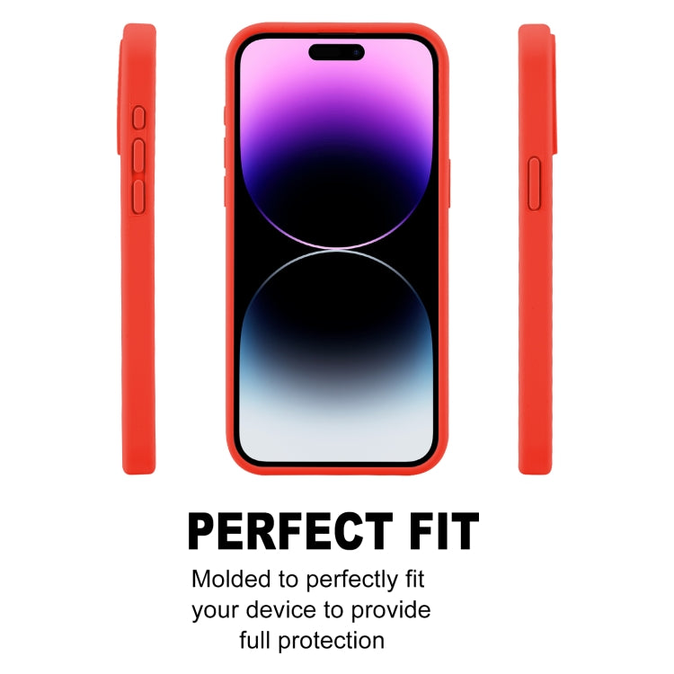 For iPhone 15 Pro GOOSPERY SILICONE Silky Soft TPU Phone Case(Red) by GOOSPERY