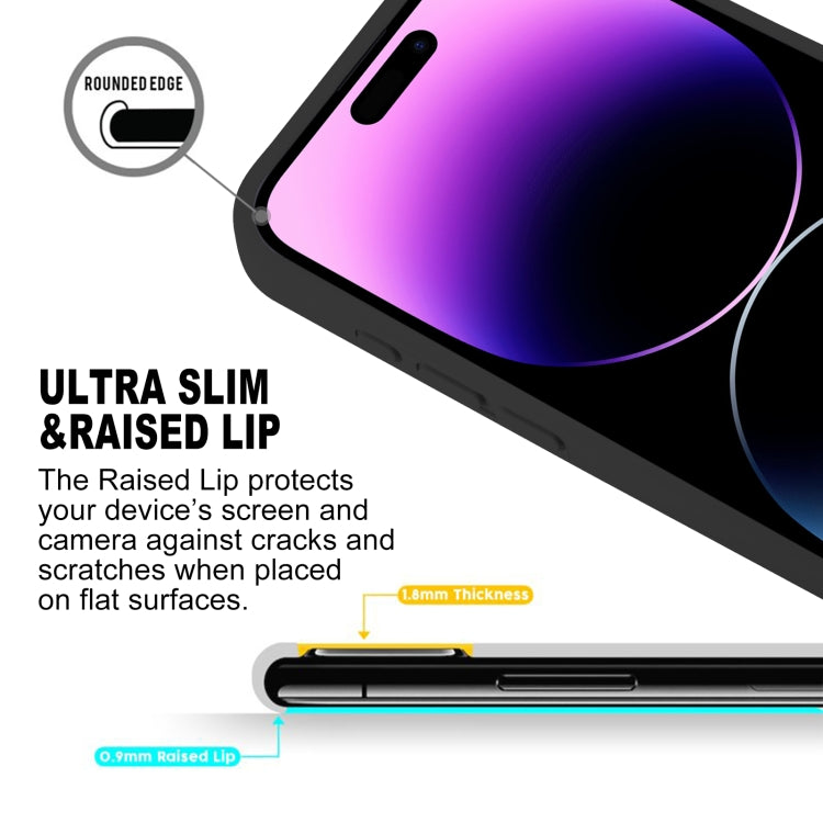 For iPhone 15 Pro GOOSPERY SILICONE Silky Soft TPU Phone Case(Black) by GOOSPERY