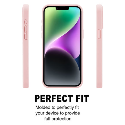 For iPhone 15 Plus GOOSPERY SILICONE Silky Soft TPU Phone Case(Pink) by GOOSPERY