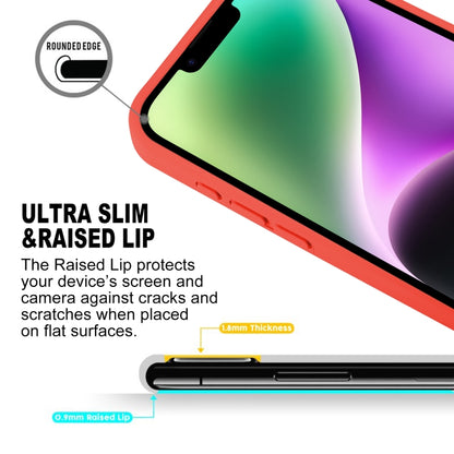 For iPhone 15 Plus GOOSPERY SILICONE Silky Soft TPU Phone Case(Red) by GOOSPERY