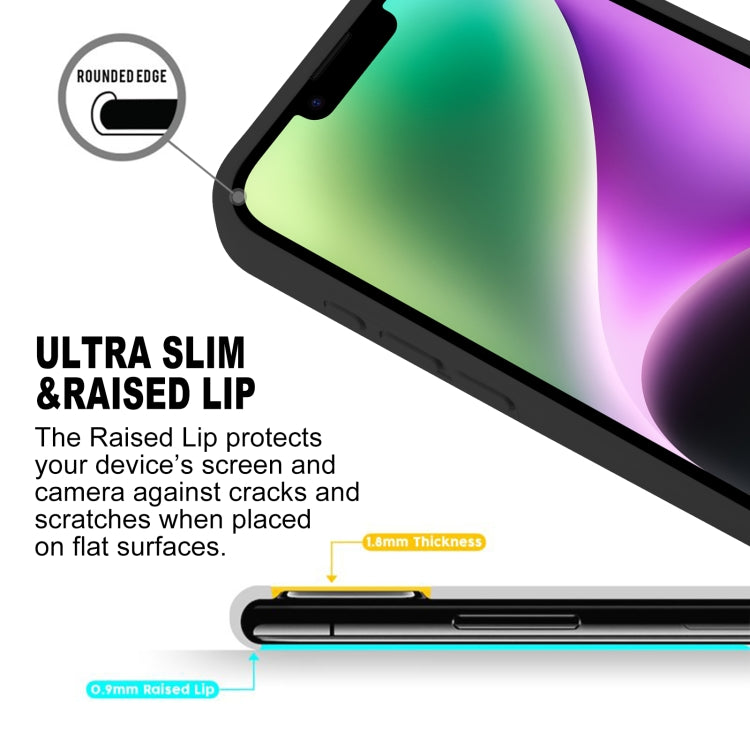 For iPhone 15 Plus GOOSPERY SILICONE Silky Soft TPU Phone Case(Black) by GOOSPERY