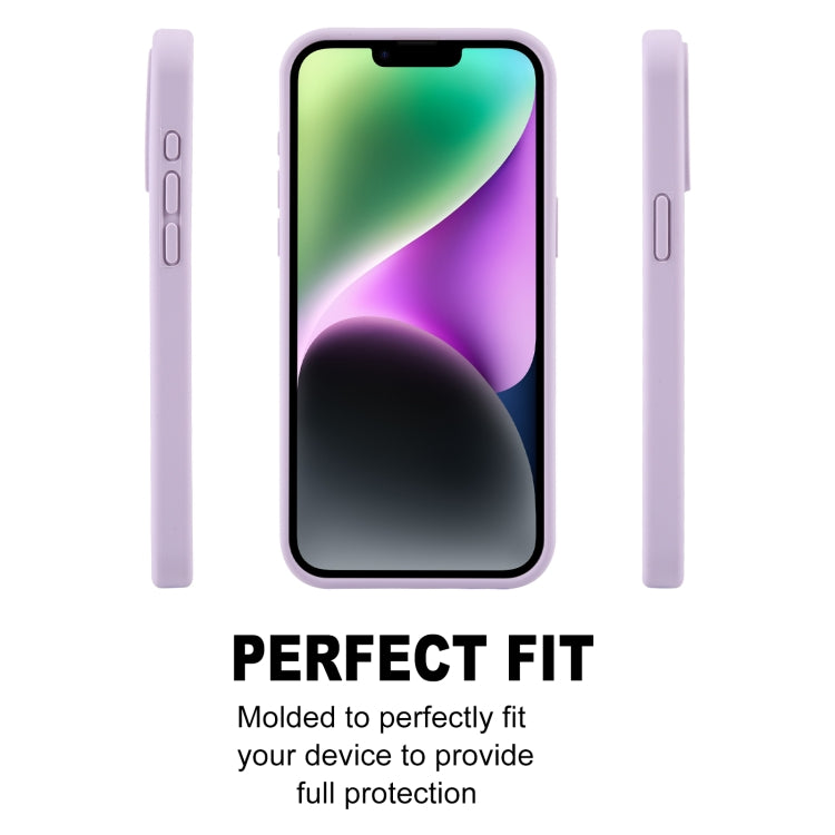 For iPhone 15 GOOSPERY SILICONE Silky Soft TPU Phone Case(Purple) by GOOSPERY