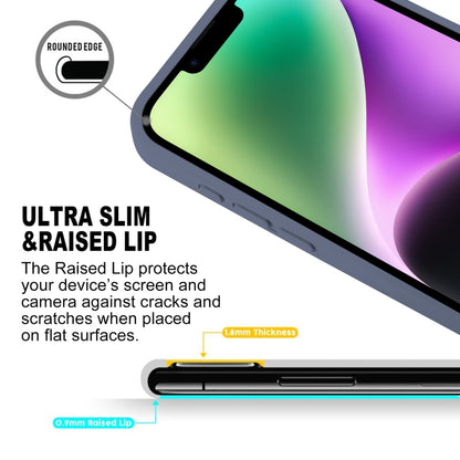 For iPhone 15 GOOSPERY SILICONE Silky Soft TPU Phone Case(Blue) by GOOSPERY