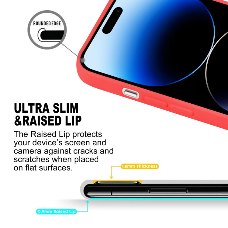 For iPhone 15 Pro Max GOOSPERY SOFT FEELING Liquid TPU Soft Phone Case(Red) by GOOSPERY