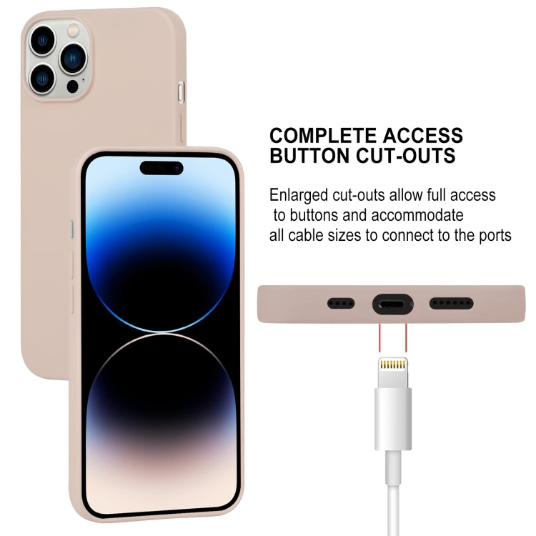 For iPhone 15 Pro Max GOOSPERY SOFT FEELING Liquid TPU Soft Phone Case(Apricot) by GOOSPERY