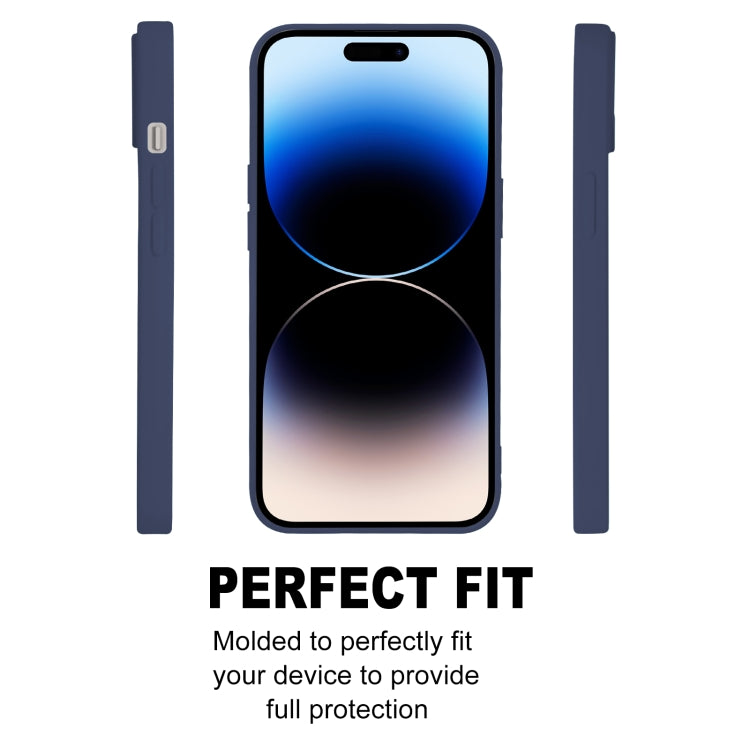For iPhone 15 Pro Max GOOSPERY SOFT FEELING Liquid TPU Soft Phone Case(Dark Blue) by GOOSPERY