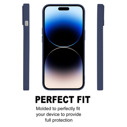 For iPhone 15 Pro Max GOOSPERY SOFT FEELING Liquid TPU Soft Phone Case(Dark Blue) by GOOSPERY