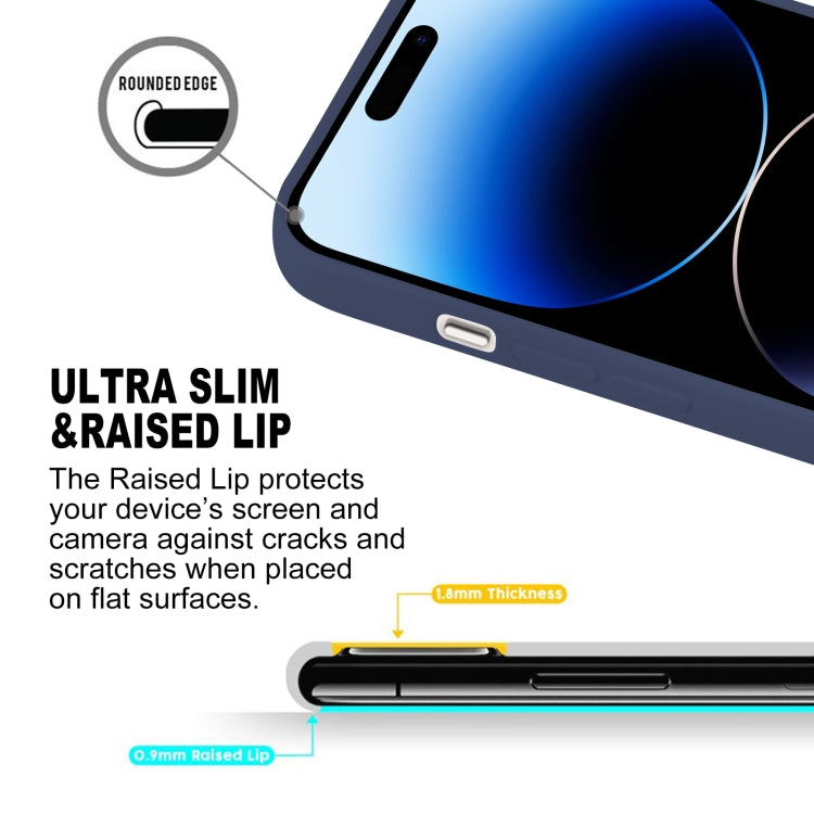 For iPhone 15 Pro Max GOOSPERY SOFT FEELING Liquid TPU Soft Phone Case(Dark Blue) by GOOSPERY