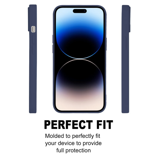 For iPhone 15 Pro GOOSPERY SOFT FEELING Liquid TPU Soft Phone Case(Dark Blue) by GOOSPERY