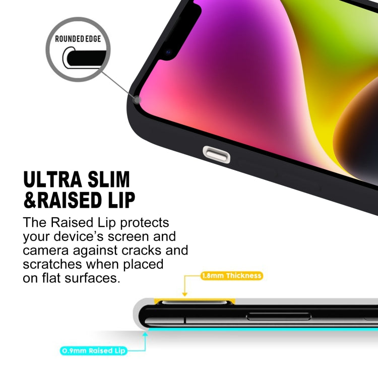 For iPhone 15 Plus GOOSPERY SOFT FEELING Liquid TPU Soft Phone Case(Black) by GOOSPERY