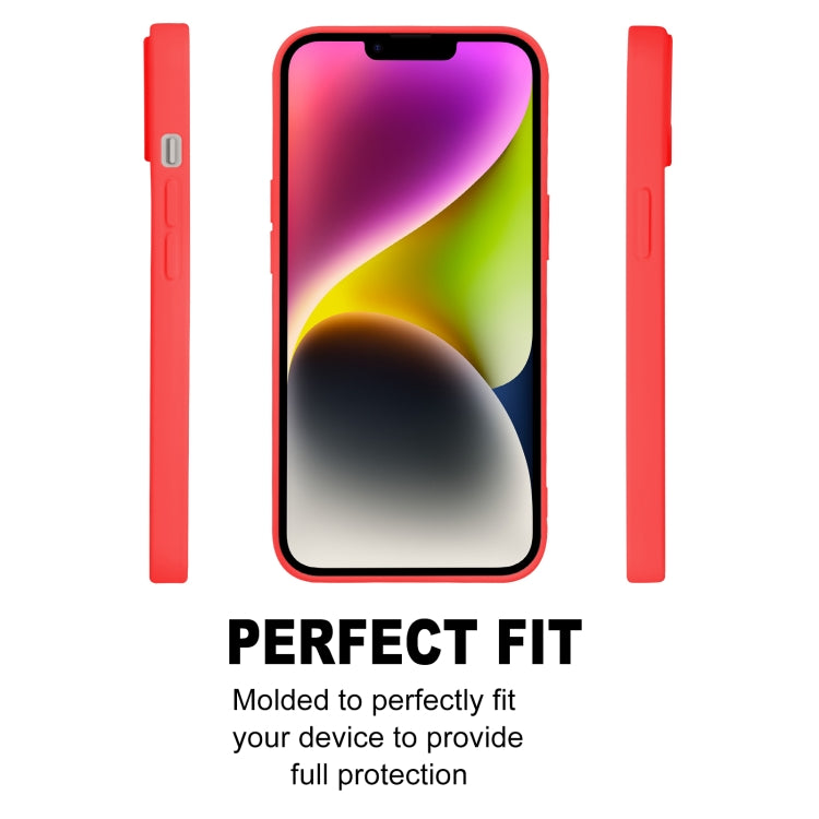 For iPhone 15 Plus GOOSPERY SOFT FEELING Liquid TPU Soft Phone Case(Red) by GOOSPERY