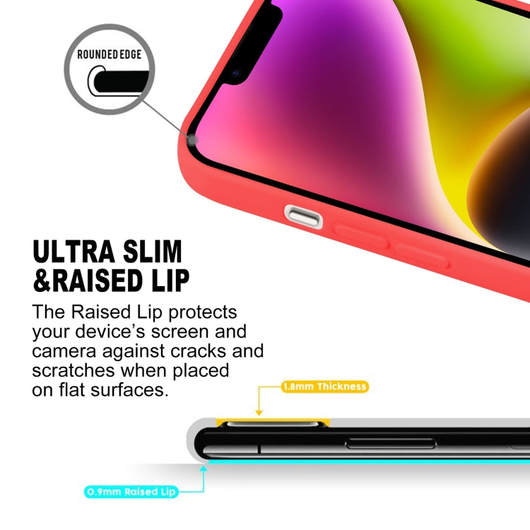 For iPhone 15 Plus GOOSPERY SOFT FEELING Liquid TPU Soft Phone Case(Red) by GOOSPERY