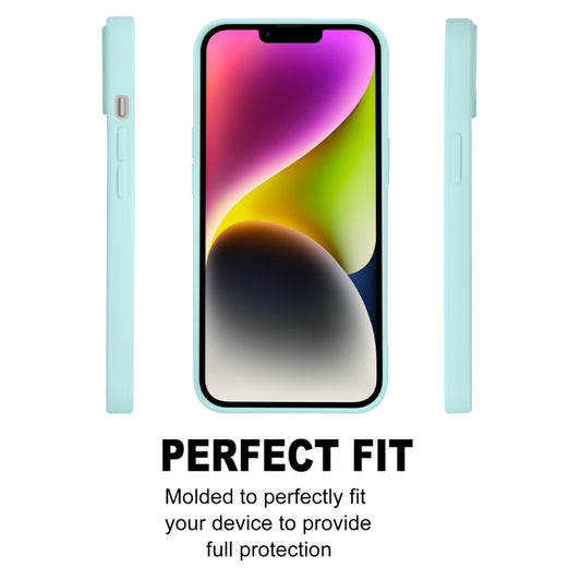 For iPhone 15 Plus GOOSPERY SOFT FEELING Liquid TPU Soft Phone Case(Mint Green) by GOOSPERY