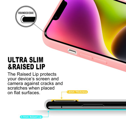 For iPhone 15 Plus GOOSPERY SOFT FEELING Liquid TPU Soft Phone Case(Pink) by GOOSPERY