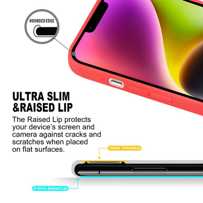 For iPhone 15 GOOSPERY SOFT FEELING Liquid TPU Soft Phone Case(Red) by GOOSPERY