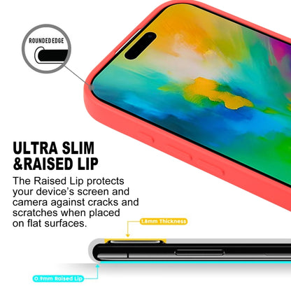 For iPhone 16 Pro Max GOOSPERY SOFT FEELING Liquid TPU Soft Phone Case(Red) by GOOSPERY