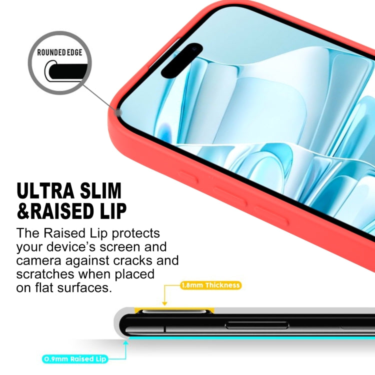 For iPhone 16 Plus GOOSPERY SOFT FEELING Liquid TPU Soft Phone Case(Red) by GOOSPERY