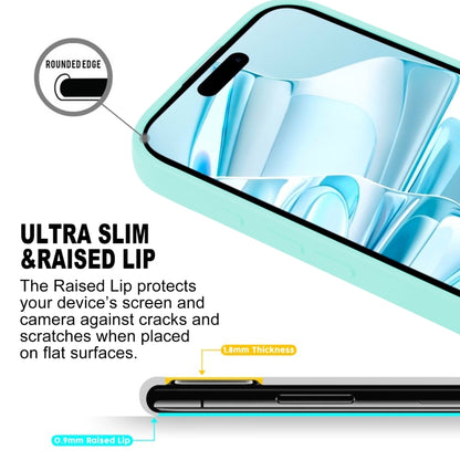 For iPhone 16 Plus GOOSPERY SOFT FEELING Liquid TPU Soft Phone Case(Mint Green) by GOOSPERY