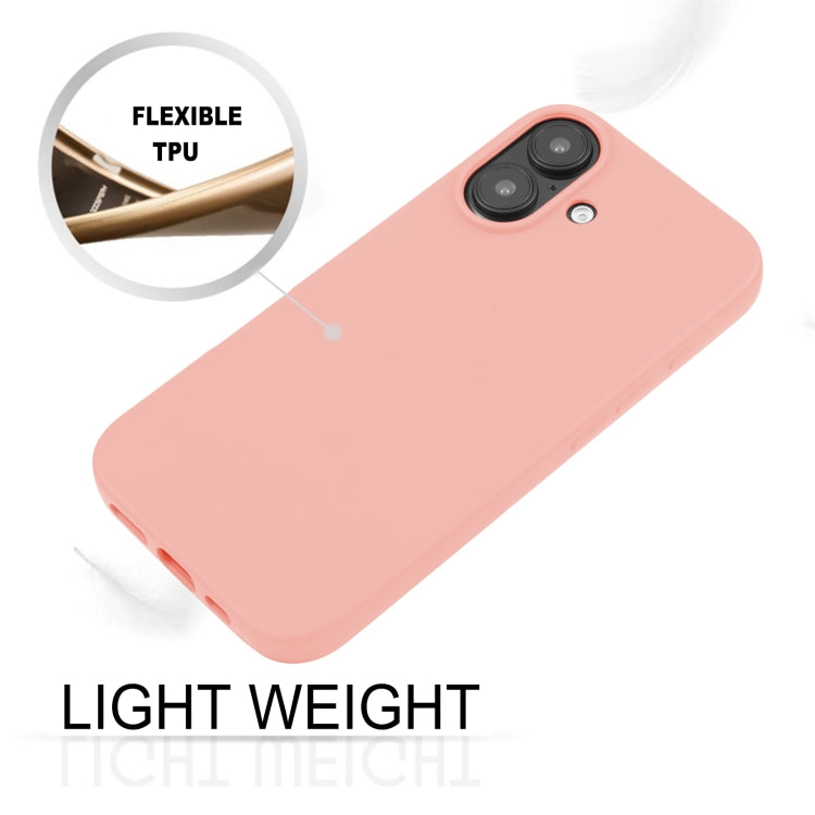For iPhone 16 Plus GOOSPERY SOFT FEELING Liquid TPU Soft Phone Case(Pink) by GOOSPERY