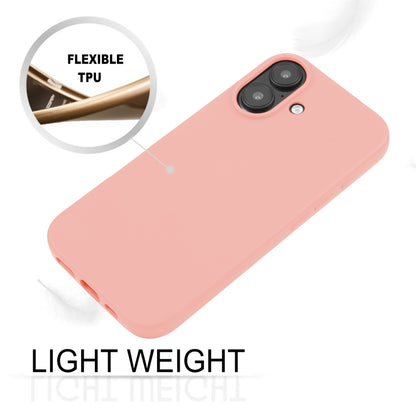 For iPhone 16 GOOSPERY SOFT FEELING Liquid TPU Soft Phone Case(Pink) by GOOSPERY